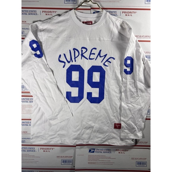Supreme | Shirts | Supreme 99 Long Sleeve Football Top Stone 24ss